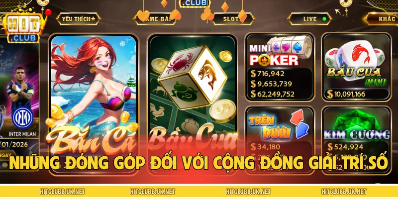 Những đóng góp của CEO với cộng đồng giải trí