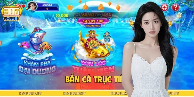 Game bắn cá đổi thưởng sở hữu đồ họa đại dương sống động