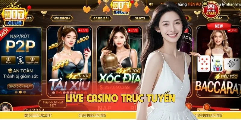 Live Casino mang đến không gian đặt cược chân thực nhất